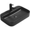 Mexen Sofia countertop washbasin 60 x 40 cm, black matte - 22156085