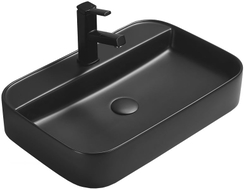 Mexen Sofia countertop sink 60 x 40 cm, matte black - 22156085