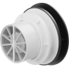 Mexen AXR 100 bathroom fan with timer, black - W9602-100T-70