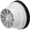 Mexen AXR 150 bathroom fan, black - W9602-150-70