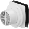 Mexen AXS 100 bathroom fan with timer, black - W9601-100T-70