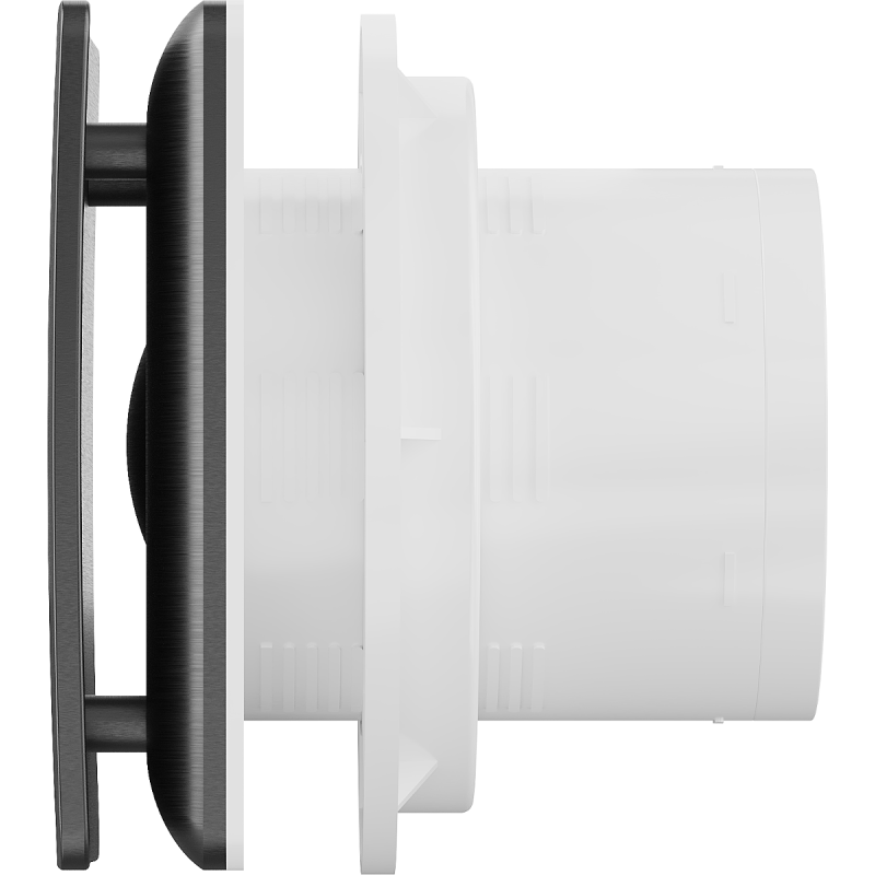 Mexen AXS 100 bathroom fan with timer, black - W9601-100T-70