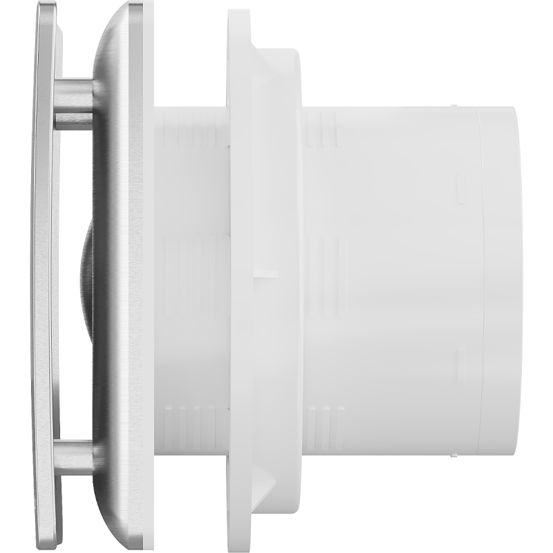 Mexen AXS 100 bathroom fan, silver - W9601-100-11