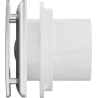 Mexen AXS 100 bathroom fan, silver - W9601-100-11