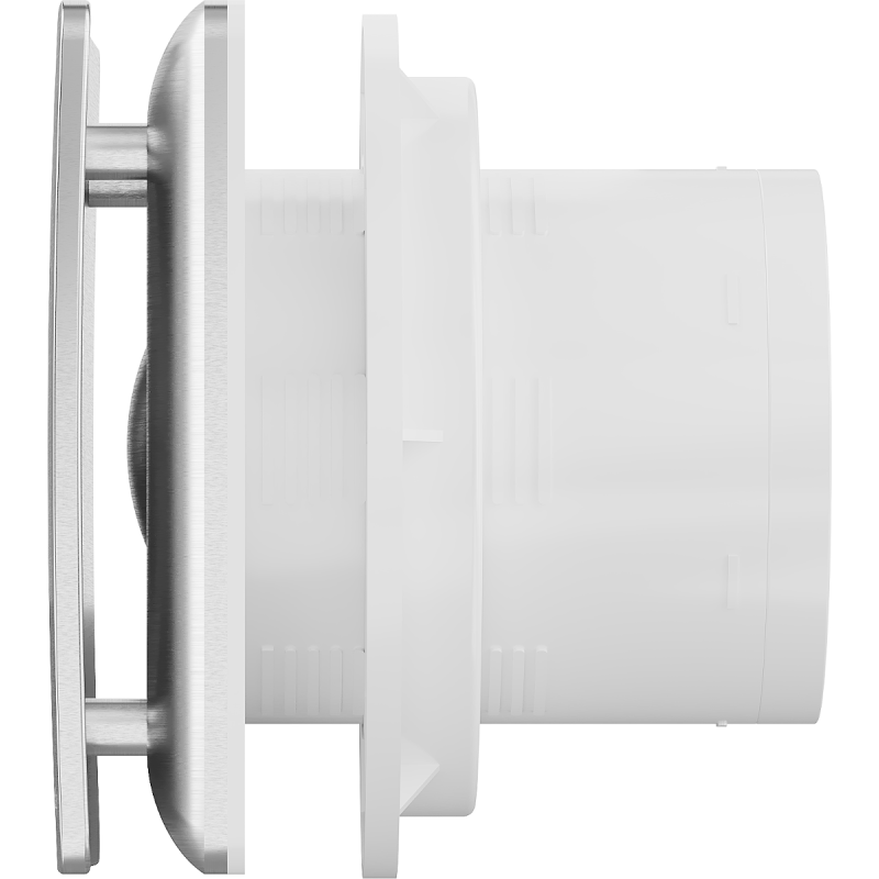 Mexen AXS 100 bathroom fan with timer, silver - W9601-100T-11