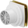 Mexen AXS 100 bathroom fan, gold - W9601-100-50