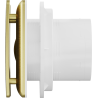 Mexen AXS 100 bathroom fan, gold - W9601-100-50