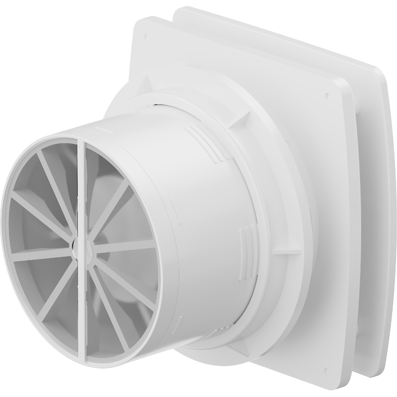 Mexen AXS 120 bathroom fan, white - W9601-125-00