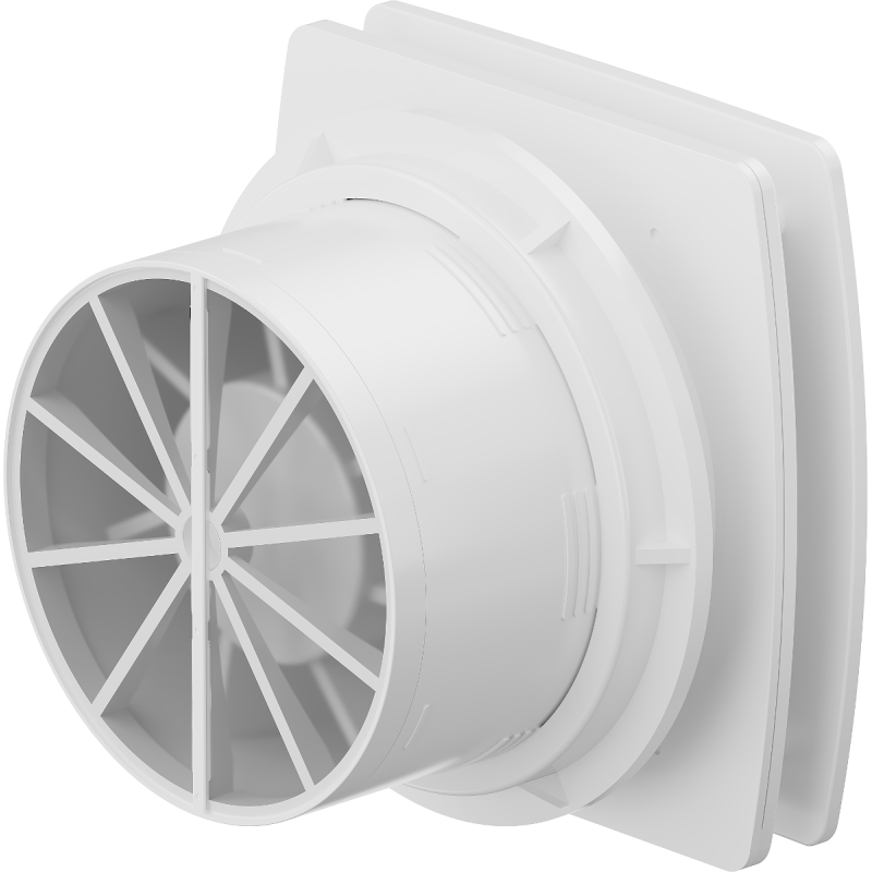 Mexen AXS 150 bathroom fan with humidity sensor, white - W9601-150H-00