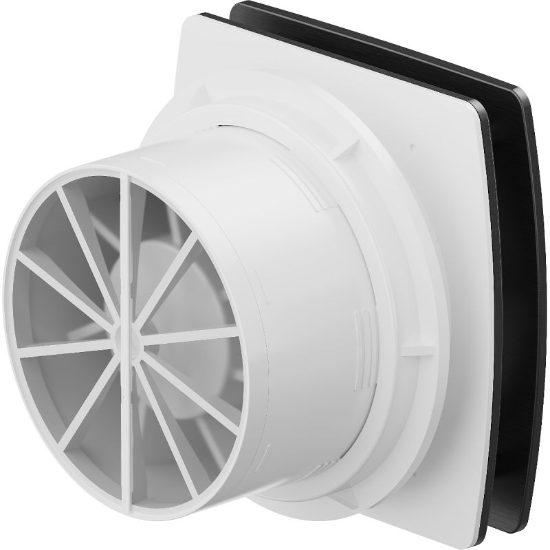 Mexen AXS 150 bathroom fan, black - W9601-150-70