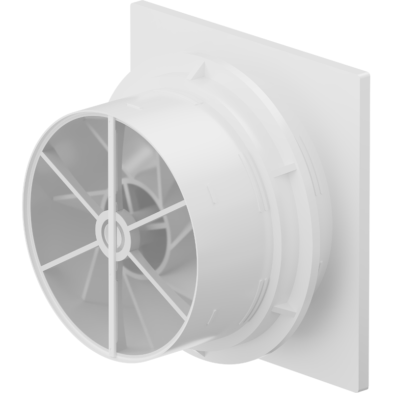 Mexen WXS 150 bathroom fan, white - W9606-150-00