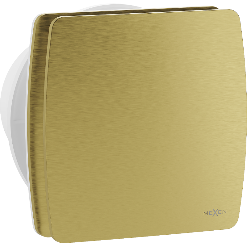 Mexen AXS 100 bathroom fan with humidity sensor, gold - W9601-100H-50