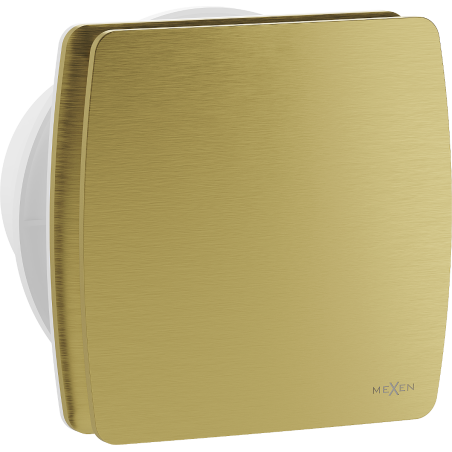 Mexen AXS 100 bathroom fan with humidity sensor, gold - W9601-100H-50