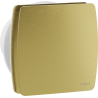 Mexen AXS 100 bathroom fan with timer, gold - W9601-100T-50