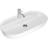 Mexen Adel countertop washbasin 80 x 40 cm, white - 22168000