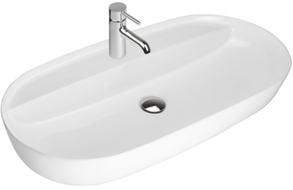 Mexen Adel countertop washbasin 80 x 40 cm, white - 22168000