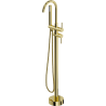 Mexen Alma freestanding bath tap, gold - 75033-50