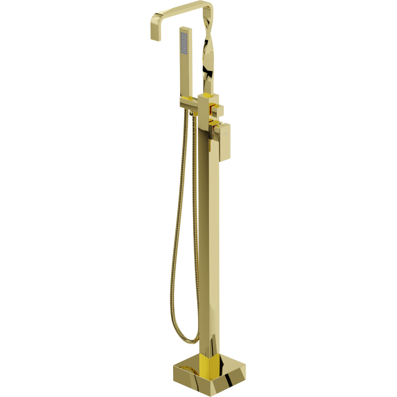 Mexen Avila Freestanding Bath Mixer, Gold - 75833-50