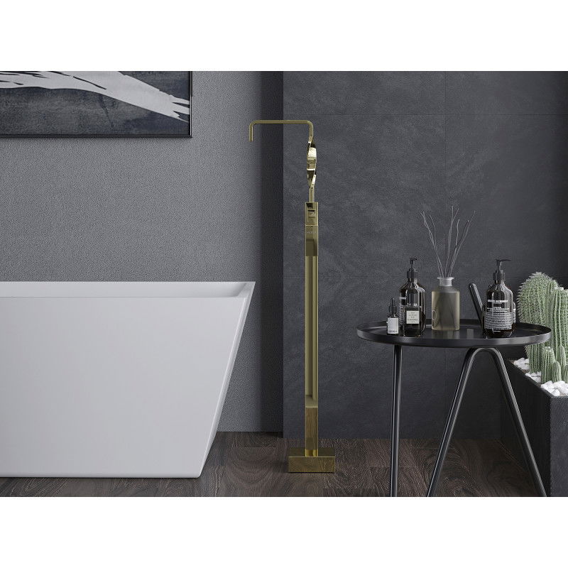 Mexen Avila Freestanding Bath Mixer, Gold - 75833-50
