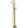 Mexen Gaja freestanding bath mixer, gold - 75333-50