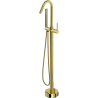 Mexen Gaja freestanding bathtub faucet, gold - 75333-50