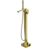 Mexen Urano freestanding bathtub faucet, gold - 75233-50