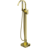 Mexen Veda freestanding bath tap, gold - 75433-50