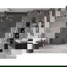 Mexen Velar sliding shower door 130 cm, transparent, white - 871-130-000-01-20