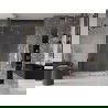 Mexen Velar sliding shower door 160 cm, transparent, gold - 871-160-000-01-50