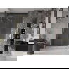 Mexen Velar sliding shower door 140 cm, transparent, brushed gold - 871-140-000-01-55