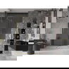 Mexen Velar sliding shower door 160 cm, transparent, brushed gold - 871-160-000-01-55