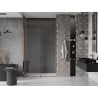 Mexen Velar sliding shower door 140 cm, transparent, pink gold - 871-140-000-01-60