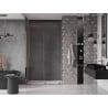 Mexen Velar sliding shower door 140 cm, transparent, pink gold - 871-140-000-01-60