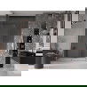 Mexen Velar sliding shower door 130 cm, transparent, brushed copper - 871-130-000-01-65