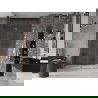 Mexen Velar sliding shower door 130 cm, transparent, brushed copper - 871-130-000-01-65