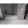 Mexen Velar sliding shower doors 150 cm, transparent, gun gray brushed - 871-150-000-01-66
