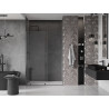 Mexen Velar sliding shower doors 150 cm, transparent, gun gray brushed - 871-150-000-01-66