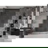Mexen Velar sliding shower door 150 cm, transparent, brushed gun gray - 871-150-000-01-66