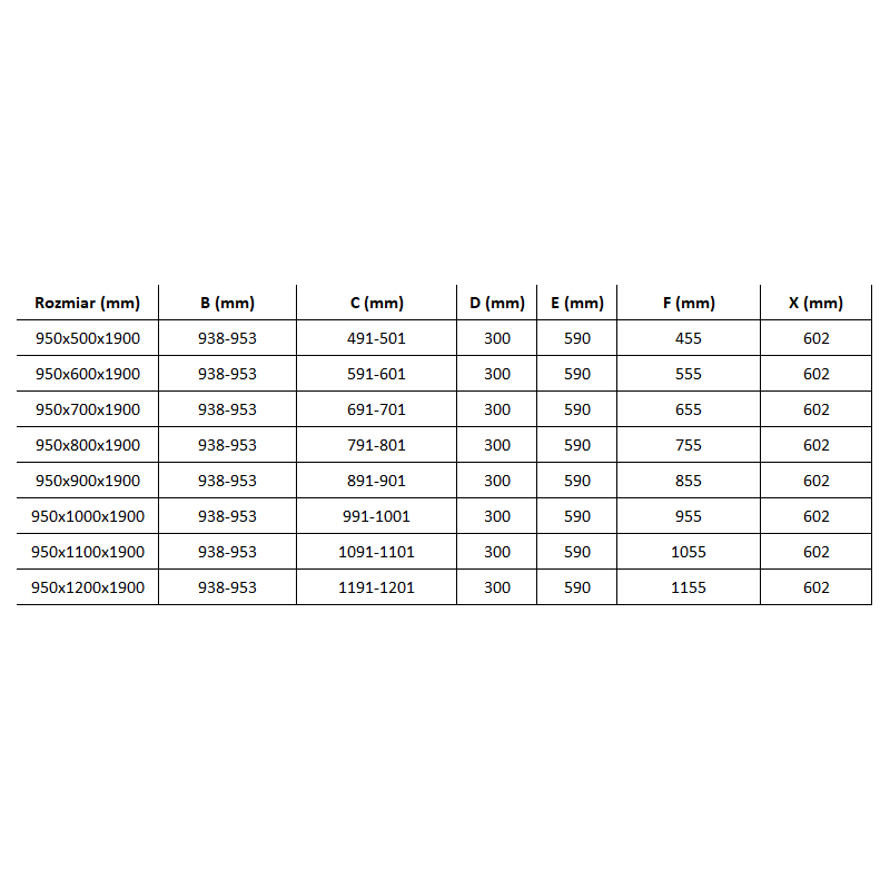 Mexen Roma 95 x 110 cm Hinged Shower Enclosure, Transparent, Chrome - 854-095-110-01-00