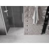 Mexen Velar sliding shower doors 100 cm, transparent, white - 871-100-000-01-20