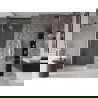 Mexen Velar sliding shower door 100 cm, transparent, white - 871-100-000-01-20