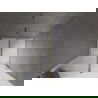 Mexen Velar sliding shower door 120 cm, transparent, gold - 871-120-000-01-50