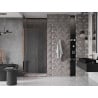 Mexen Velar sliding shower door 100 cm, transparent, Rose gold - 871-100-000-01-60
