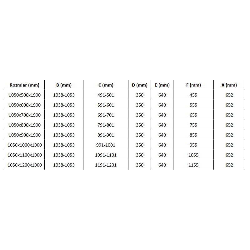 Mexen Roma 105 x 70 cm Pivot Shower Enclosure, Transparent, Chrome - 854-105-070-01-00