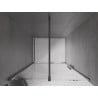 Mexen Velar sliding shower door 100 cm, transparent, gun gray brushed - 871-100-000-01-66