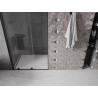 Mexen Velar sliding shower doors 100 cm, transparent, black - 871-100-000-01-70