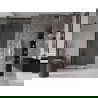 Mexen Velar sliding shower door 120 cm, transparent, black - 871-120-000-01-70