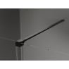 Mexen Velar sliding shower door 140 cm, transparent, black - 871-140-000-01-70