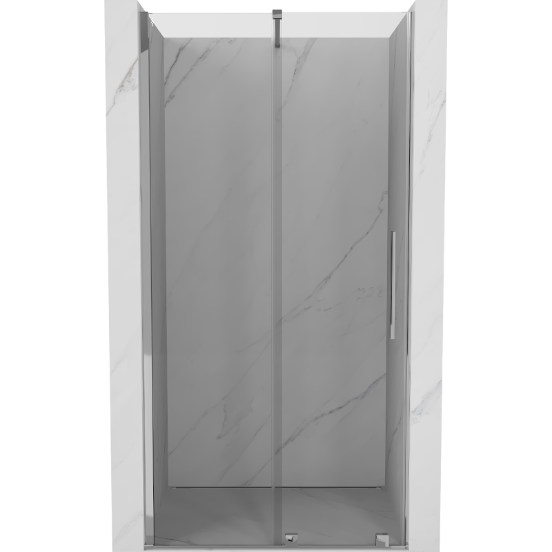 Mexen Velar sliding shower door 110 cm, transparent, chrome - 871-110-000-01-01