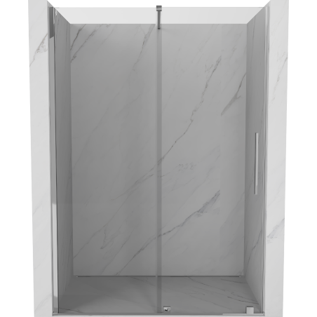 Mexen Velar sliding shower door 130 cm, transparent, chrome - 871-130-000-01-01